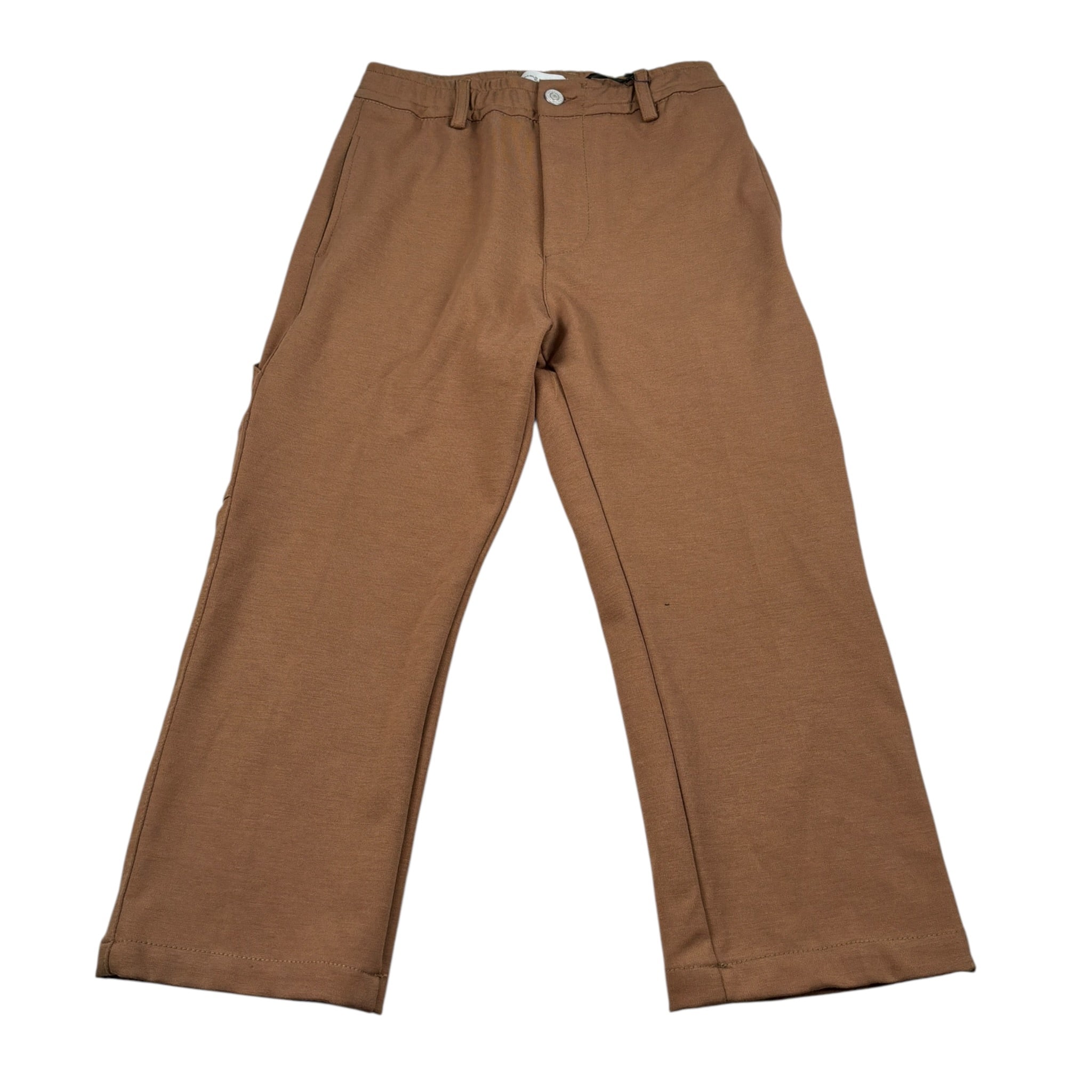 Paolo Pecora Pantalone tinta unita con Elastico In Vita Cammello per Bambino PP4481 CAMMELLO PAOLO PECORA 