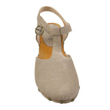 Papanatas Zoccoli tinta unita con Fibia Beige per Bambina 0219AJ BEIGE PAPANATAS 