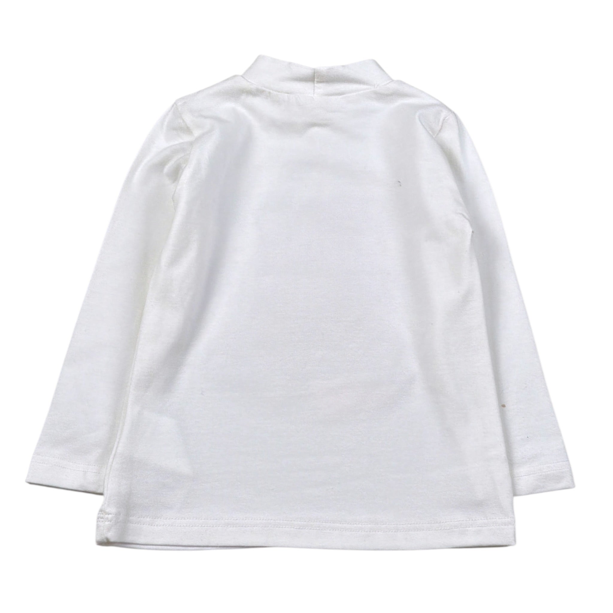 Paris Hilton Shirt Girocollo tinta unita con Stampa Bianco per Neonata PHNKL4329 BIANCO PARIS HILTON 