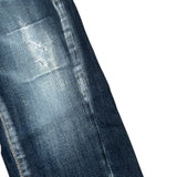 Patriot Jeans tinta unita 5 Tasche Blu per Bambino PJ5F2WPBK18 BLU PATRIOT 