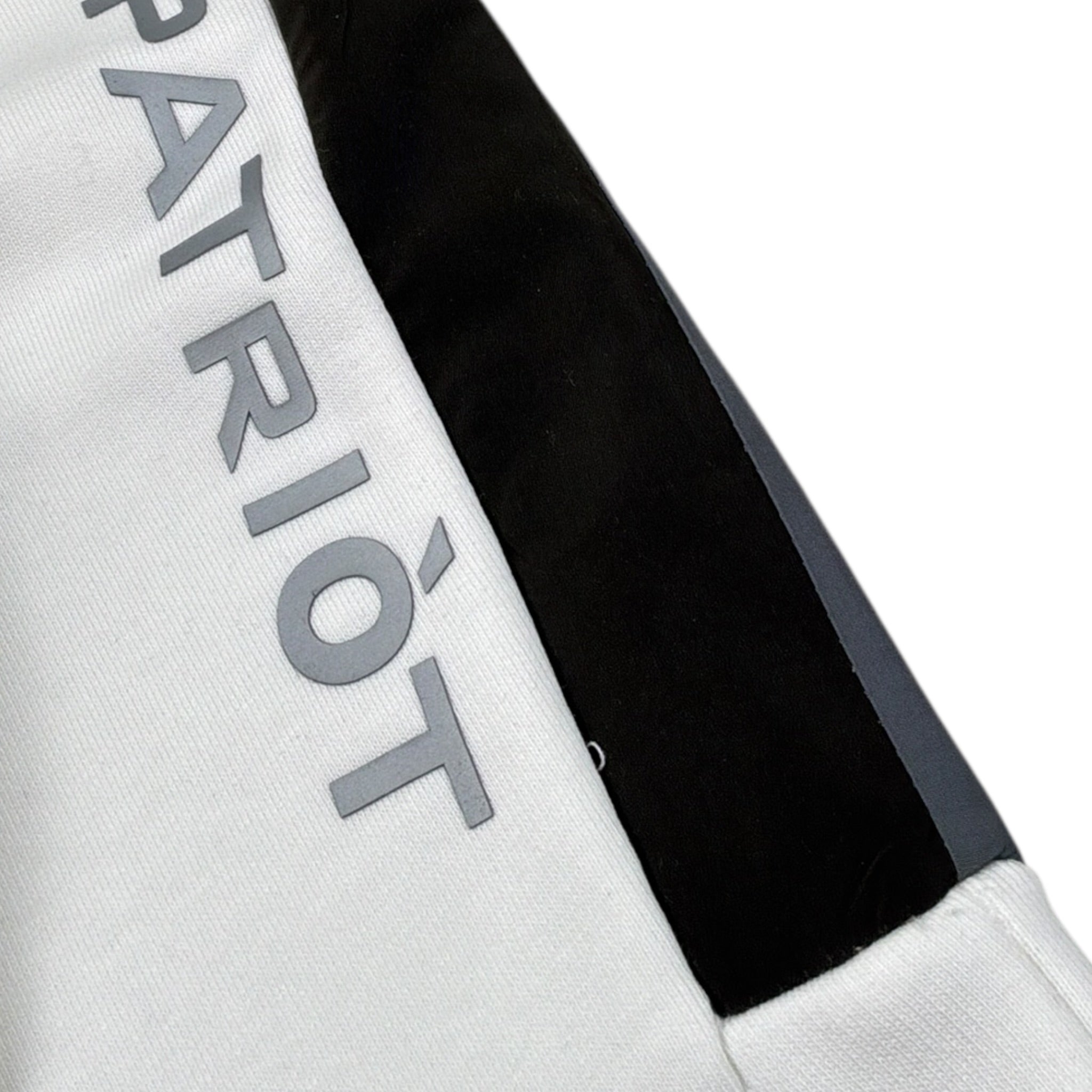 Patriot Pantalone Modello Tuta tinta unita con Profili In Contrasto Bianco per Neonato PPF053 BIANCO PATRIOT 