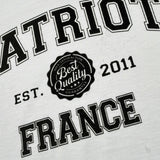 Patriot T-Shirt tinta unita con Stampa Bianco per Neonato PTS002 BIANCO PATRIOT 