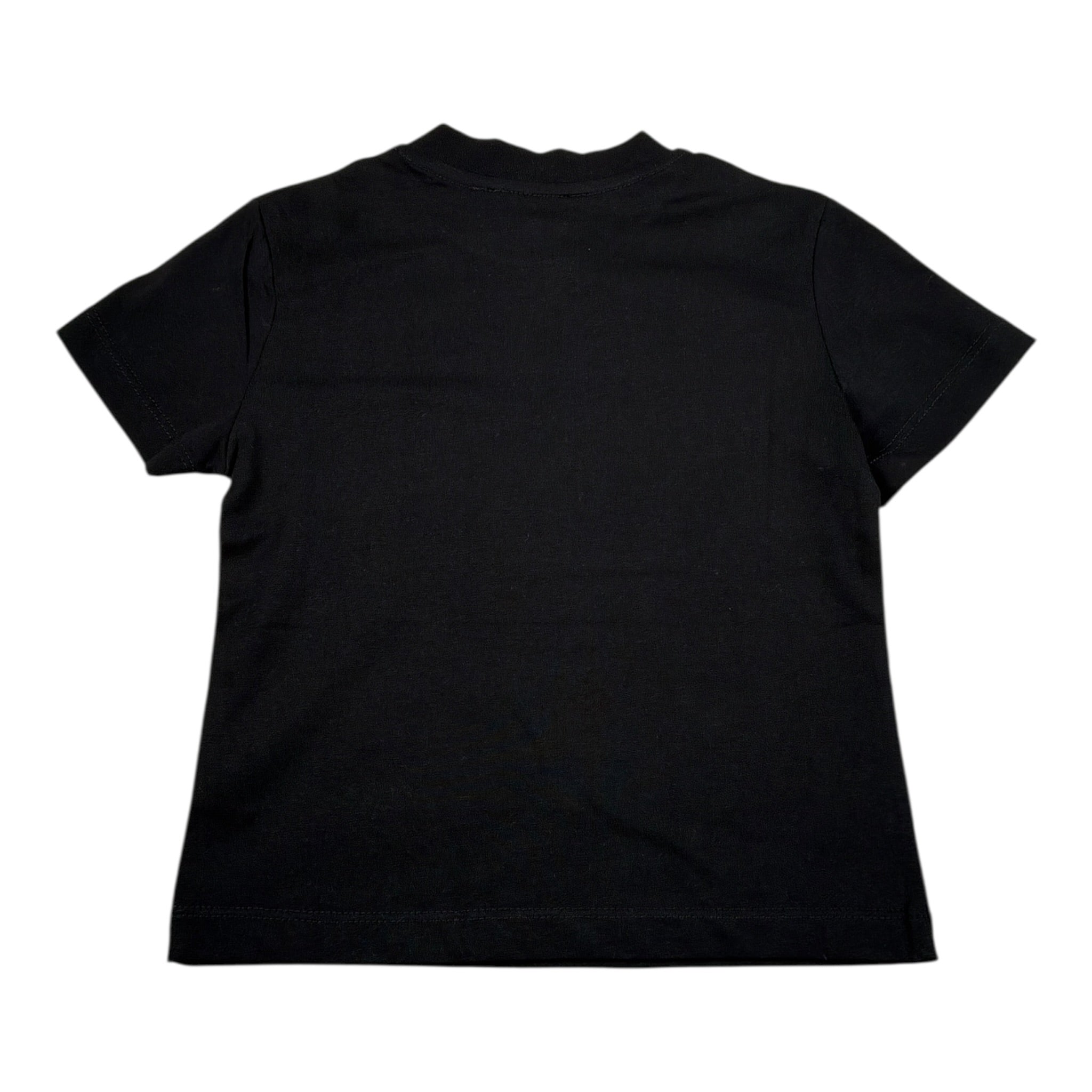 Patriot T-Shirt tinta unita con Stampa Nero per Neonato PTS005 NERO PATRIOT 