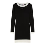 Patrizia Pepe Abito Manica Lunga tinta unita Nero per Bambina 7A571 NERO PATRIZIA PEPE 