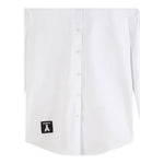 Patrizia Pepe Camicia tinta unita Manica Lunga Bianco per Bambina 7C0249 BIANCO PATRIZIA PEPE 