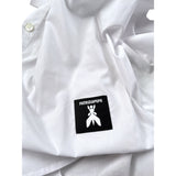 Patrizia Pepe Camicia tinta unita Manica Lunga Bianco per Bambina 7C0249X BIANCO PATRIZIA PEPE 