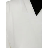 Patrizia Pepe Camicia Manica Lunga con Top Bianco per Bambina 7C0271 BIANCO PATRIZIA PEPE 