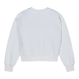 Patrizia Pepe Felpa tinta unita con Stampa Bianco per Bambina 7M0932XXX BIANCO PATRIZIA PEPE 
