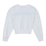 Patrizia Pepe Felpa tinta unita con Stampa Bianco per Bambina 7M0942 BIANCO PATRIZIA PEPE 