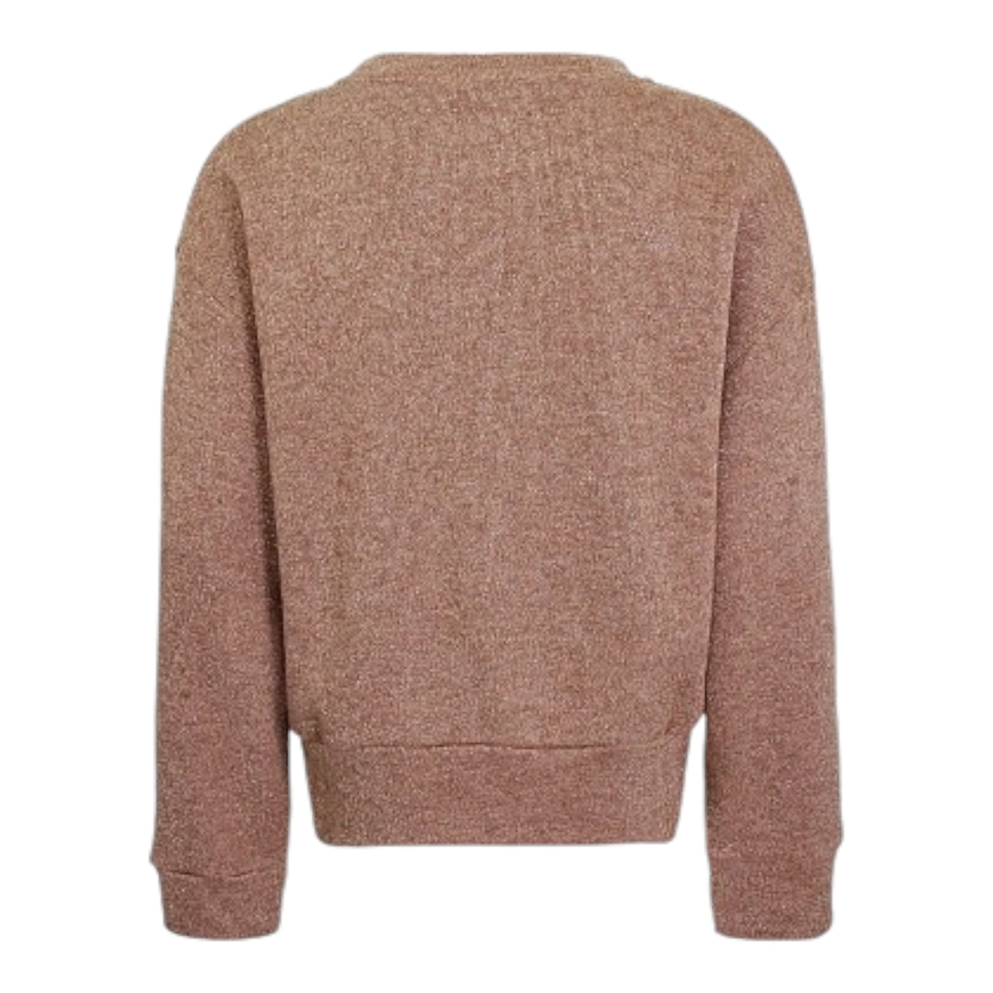 Patrizia Pepe Felpa tinta unita Girocollo con Logo Beige per Bambina 7M0944 BEIGE PATRIZIA PEPE 