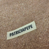 Patrizia Pepe Felpa tinta unita Girocollo con Logo Beige per Bambina 7M0944 BEIGE PATRIZIA PEPE 