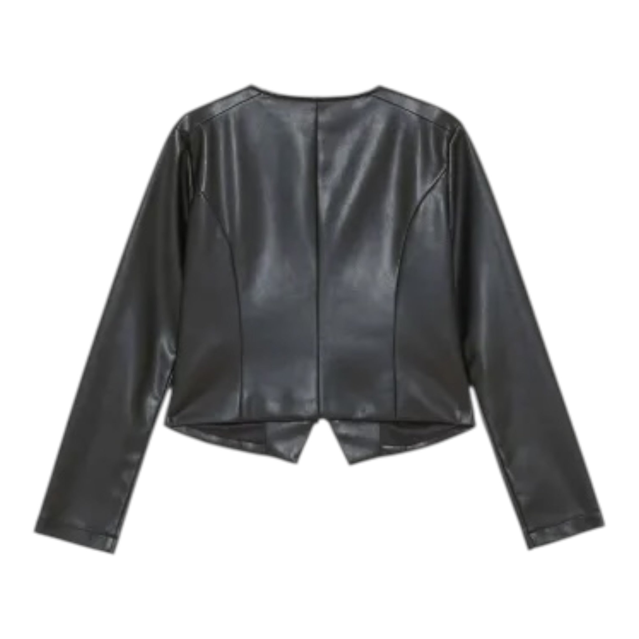 Patrizia Pepe Giubbino Ecopelle tinta unita Nero per Bambina 7O0014 NERO PATRIZIA PEPE 