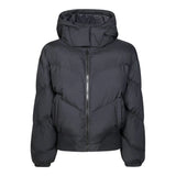 Patrizia Pepe Giubbino tinta unita con Cappuccio Nero per Bambina 7O0045 NERO PATRIZIA PEPE 