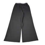 Patrizia Pepe Pantalone tinta unita con Elastico Logato Nero per Bambina 7P0391 NERO PATRIZIA PEPE 