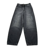 Patrizia Pepe Jeans tinta unita Modello Palazzo Nero per Bambina 7P0394 NERO PATRIZIA PEPE 