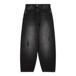 Patrizia Pepe Jeans tinta unita Modello Palazzo Nero per Bambina 7P0394XX NERO PATRIZIA PEPE 