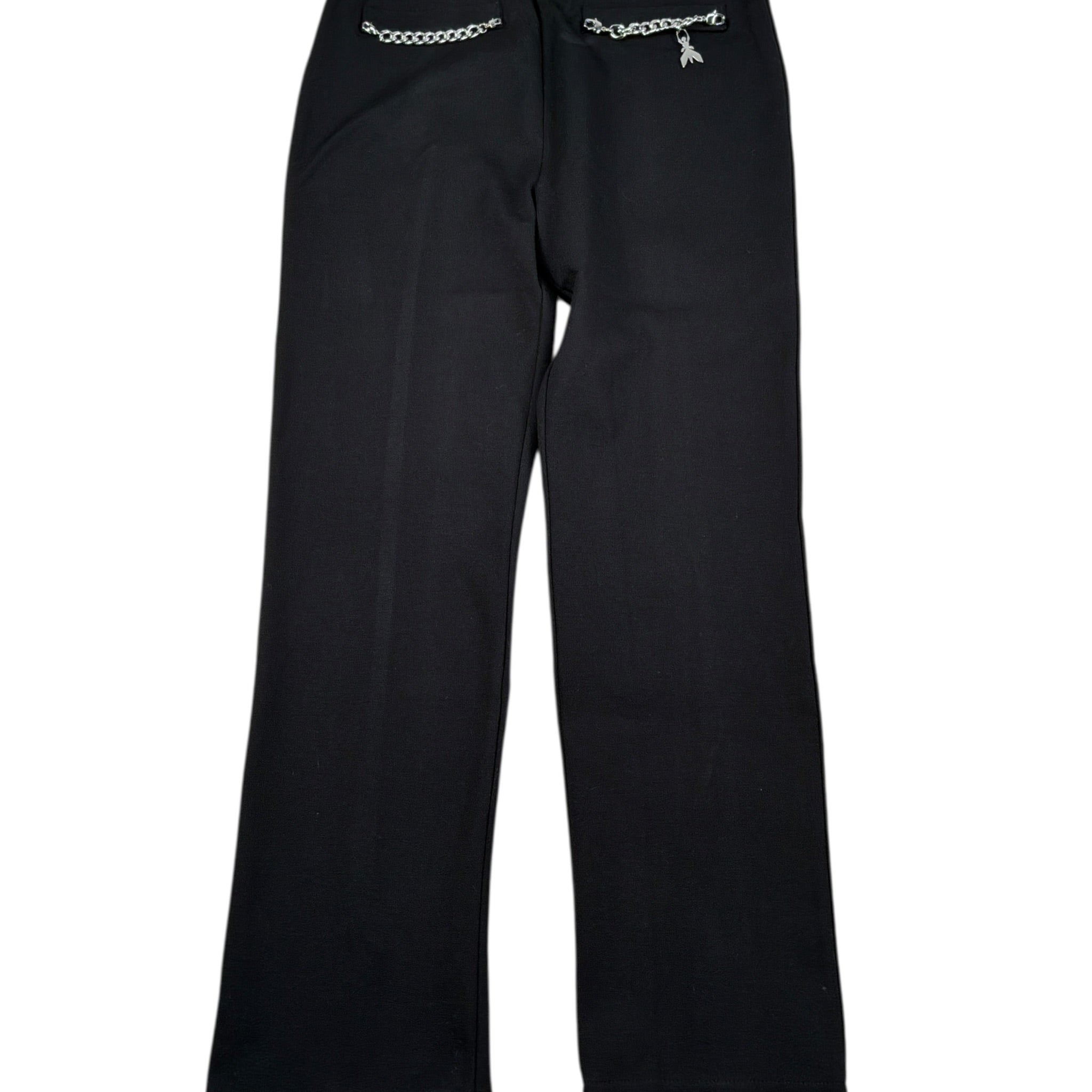 Patrizia Pepe Pantalone tinta unita Nero per Bambina 7P0398 NERO PATRIZIA PEPE 
