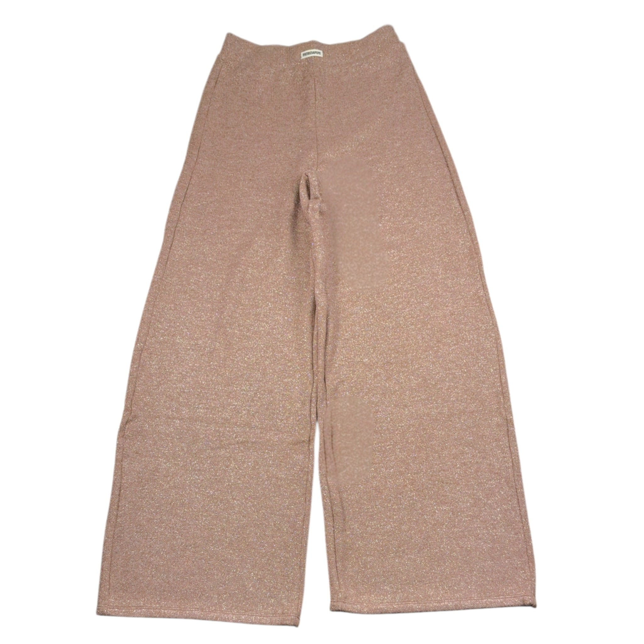 Patrizia Pepe Pantalone tinta unita Modello A Palazzo Beige per Bambina 7P0404 BEIGE PATRIZIA PEPE 