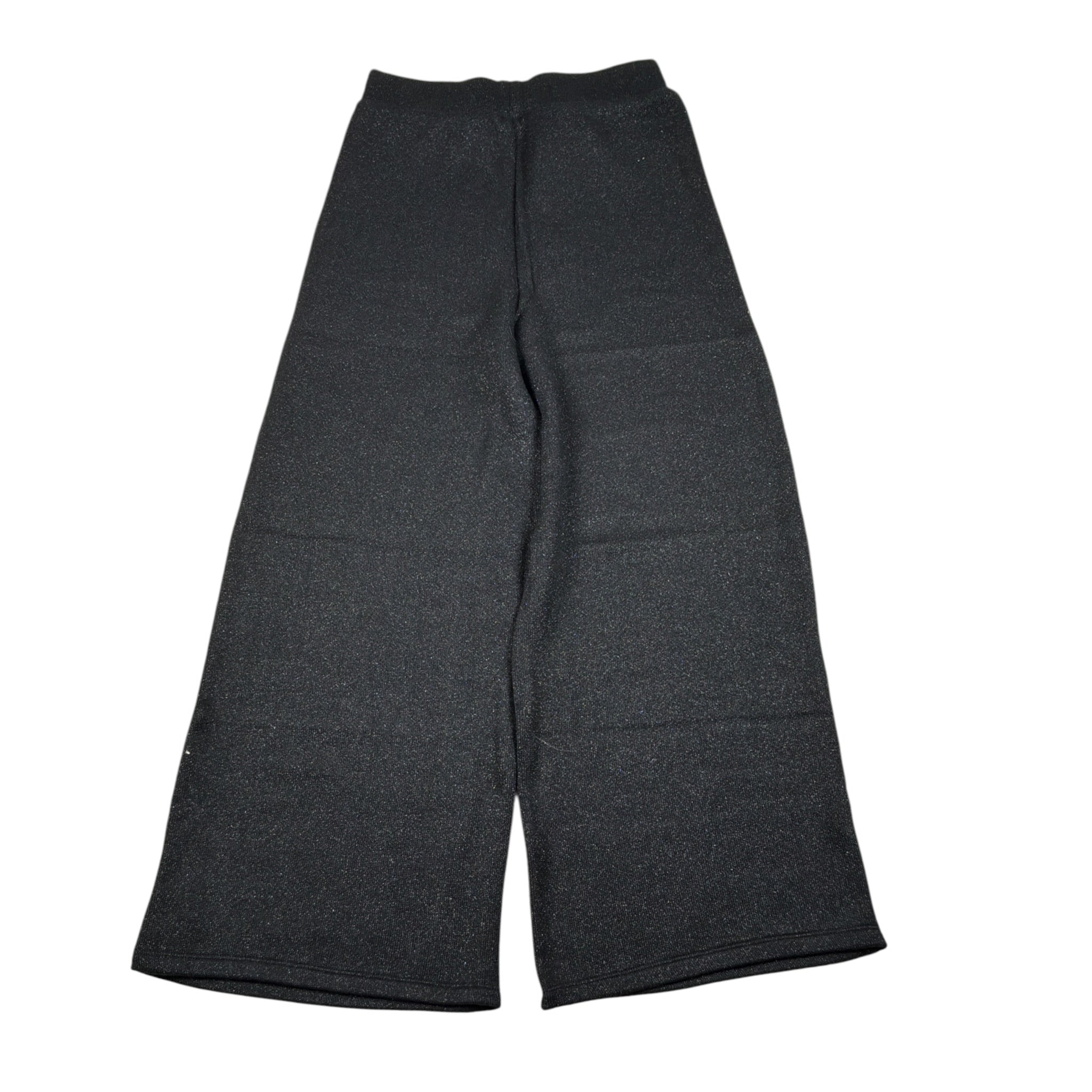 Patrizia Pepe Pantalone tinta unita Modello A Palazzo Nero per Bambina 7P0404X NERO PATRIZIA PEPE 