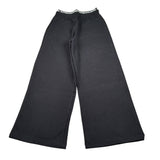 Patrizia Pepe Pantalone tinta unita Modello Palazzo Nero per Bambina 7P0417 NERO PATRIZIA PEPE 