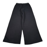 Patrizia Pepe Pantalone tinta unita Modello Palazzo Nero per Bambina 7P0417 NERO PATRIZIA PEPE 