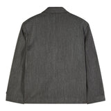 Patrizia Pepe Giacca tinta unita con Bottoni Grigio per Bambina 7S0274X GRIGIO PATRIZIA PEPE 