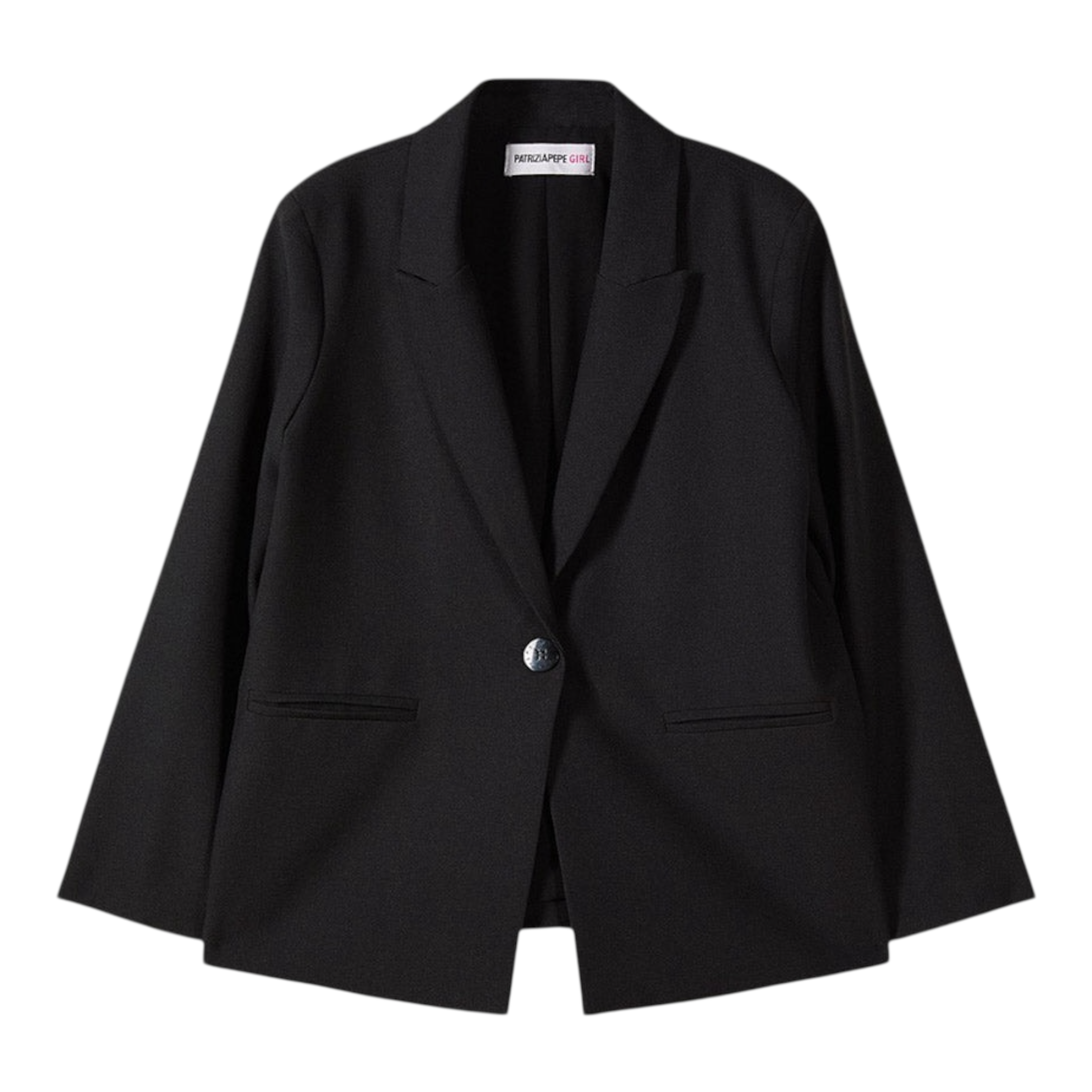 Patrizia Pepe Giacca tinta unita Nero per Bambina 7S1268 NERO PATRIZIA PEPE 