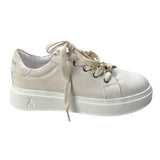 Patrizia Pepe Sneakers tinta unita con Lacci Panna per Bambina PPJ905 PANNA PATRIZIA PEPE 