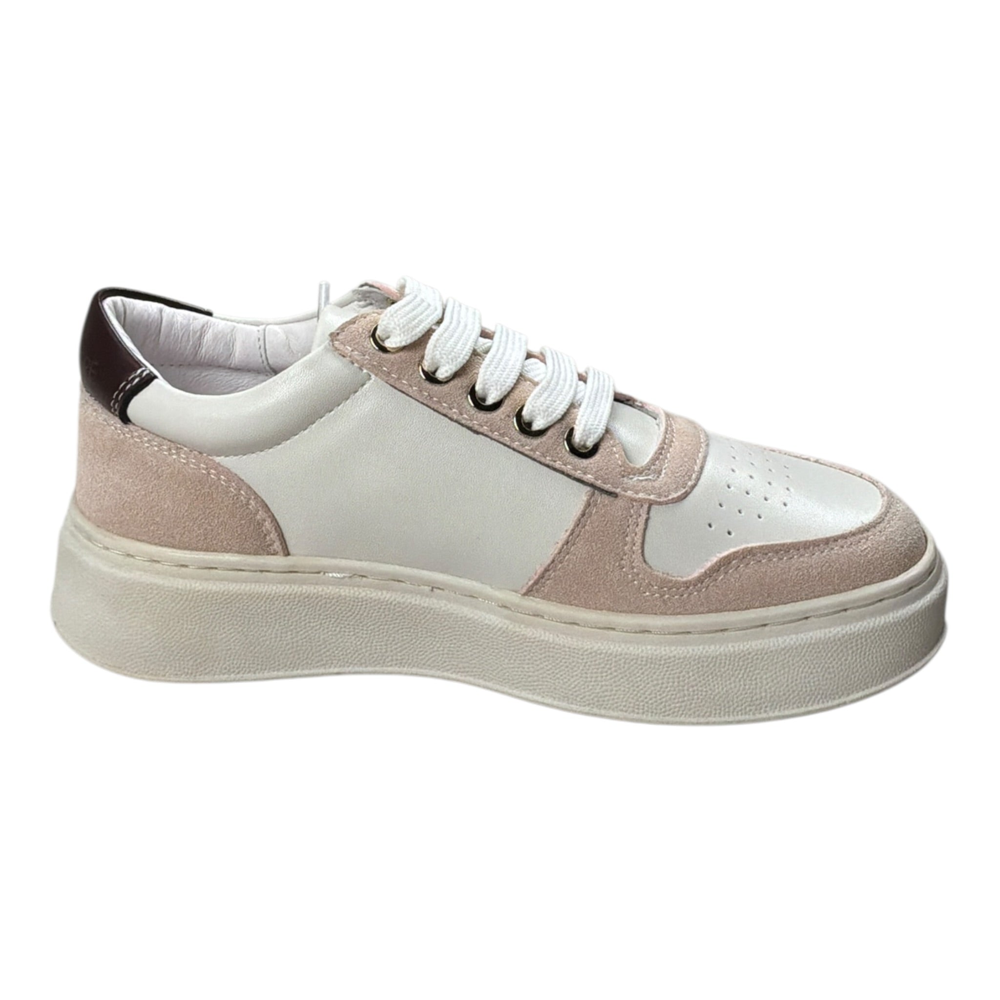 Patrizia Pepe Sneakers tinta unita con Lacci Bianco per Bambina PPJ906 BIANCO PATRIZIA PEPE 