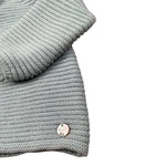 Paz Rodriguez Cardigan tinta unita Verde Acqua per Neonato 00141240 VERDE ACQUA PAZ RODRIGUEZ 