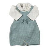 Paz Rodriguez Completo 2 Pezzi Body-Pagliaccetto Verde Acqua per Neonato 007112137 VERDE ACQUA PAZ RODRIGUEZ 