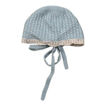 Paz Rodriguez Cappello tinta unita con Ricami Azzurro per Neonata 011110050 AZZURRO PAZ RODRIGUEZ 