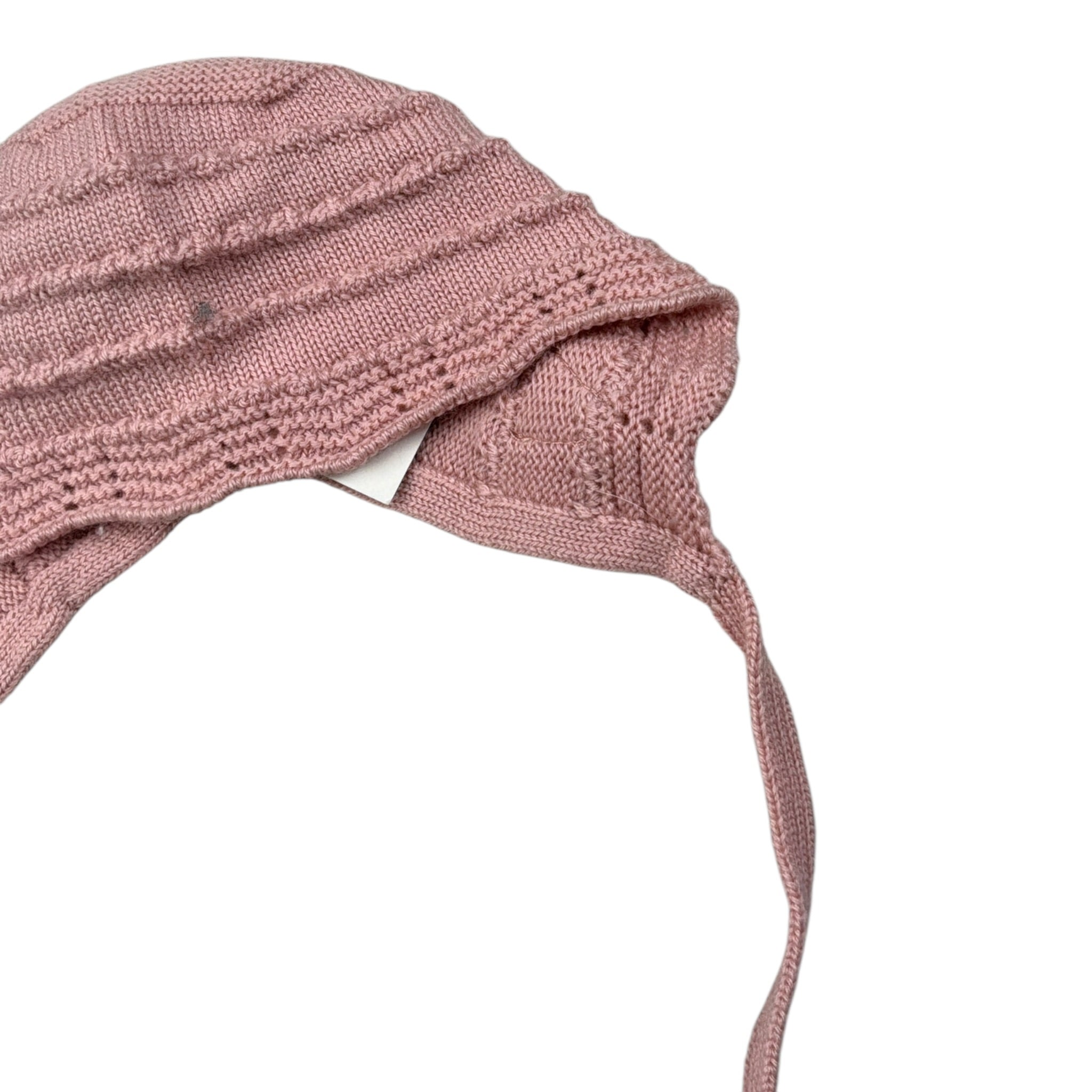 Paz Rodriguez Cappello tinta unita con Ricami Rosa per Neonata 011111129 ROSA PAZ RODRIGUEZ 
