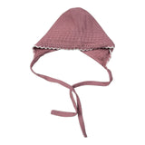 Paz Rodriguez Cappello tinta unita con Ricami Rosa per Neonata 01132842 ROSA PAZ RODRIGUEZ 
