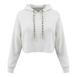 People Maglia tinta unita Modello Felpa Bianco per Bambina 10411 BIANCO PEOPLE 