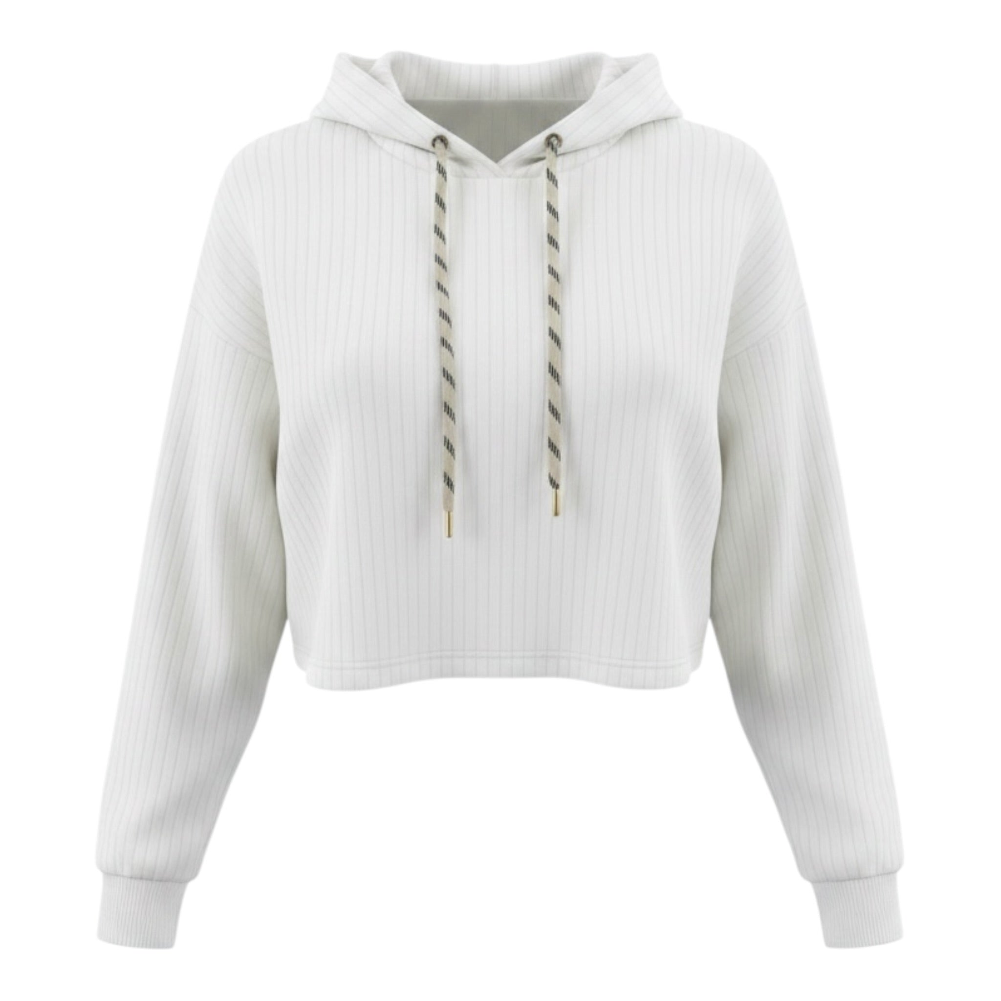 People Maglia tinta unita Modello Felpa Bianco per Bambina 10411 BIANCO PEOPLE 