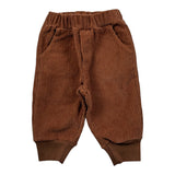 Per Te Pantalone tinta unita A Costine Marrone per Neonato 44058 MARRONE PER TE 