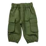 Per Te Pantalone tinta unita con Elastico In Vita Verde per Bambino 44107J VERDE PER TE 