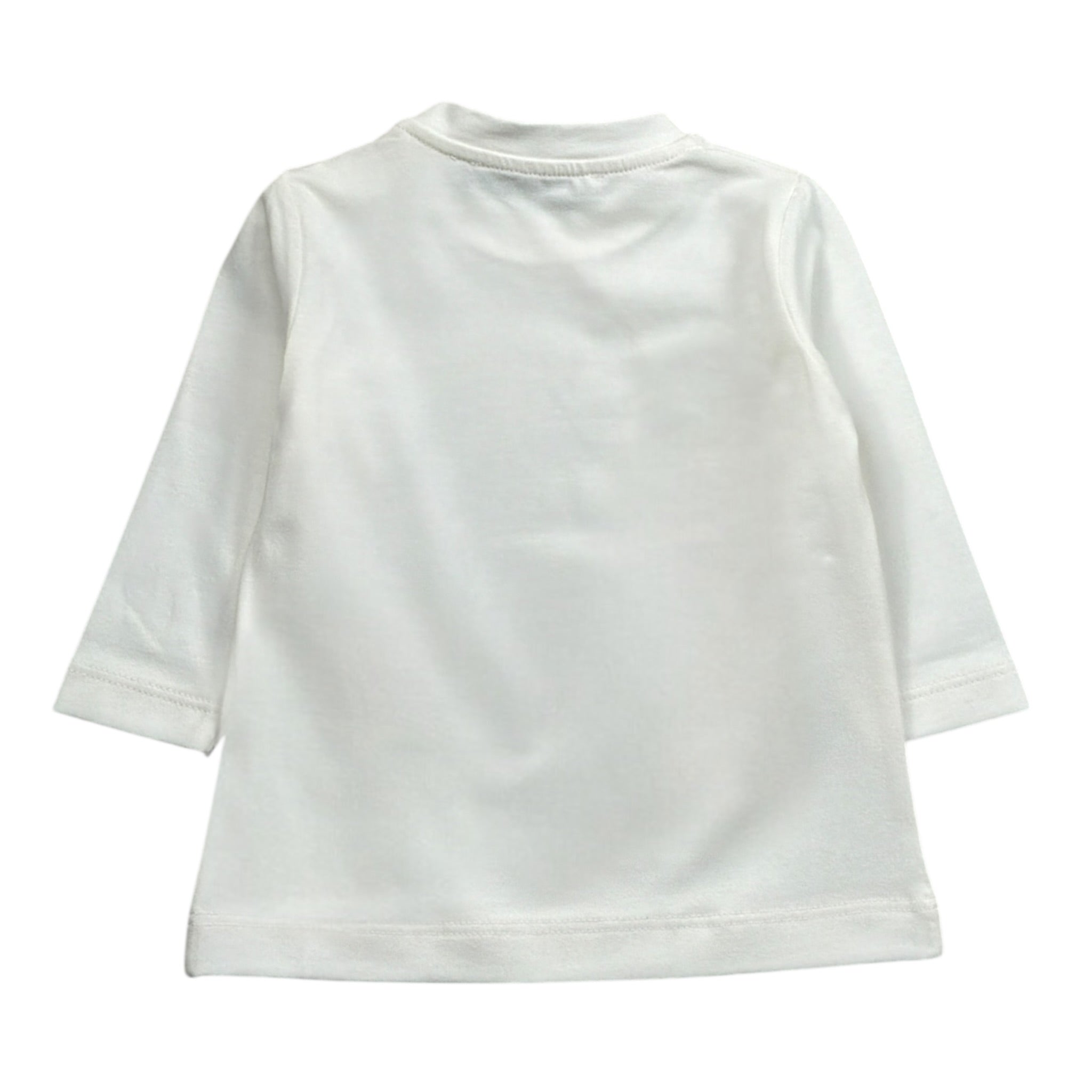 Per Te Shirt tinta unita con Stampa Bianco per Neonato 44834 BIANCO PER TE 