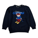 Per Te Maglia tinta unita con Stampa Blu per Neonato 44866 BLU PER TE 