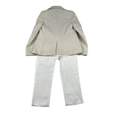 Petit Completo 5 Pezzi Giacca-Camicia-Papilln-Gilet-Pantalone Beige per Bambino L3515686 BEIGE PETIT 