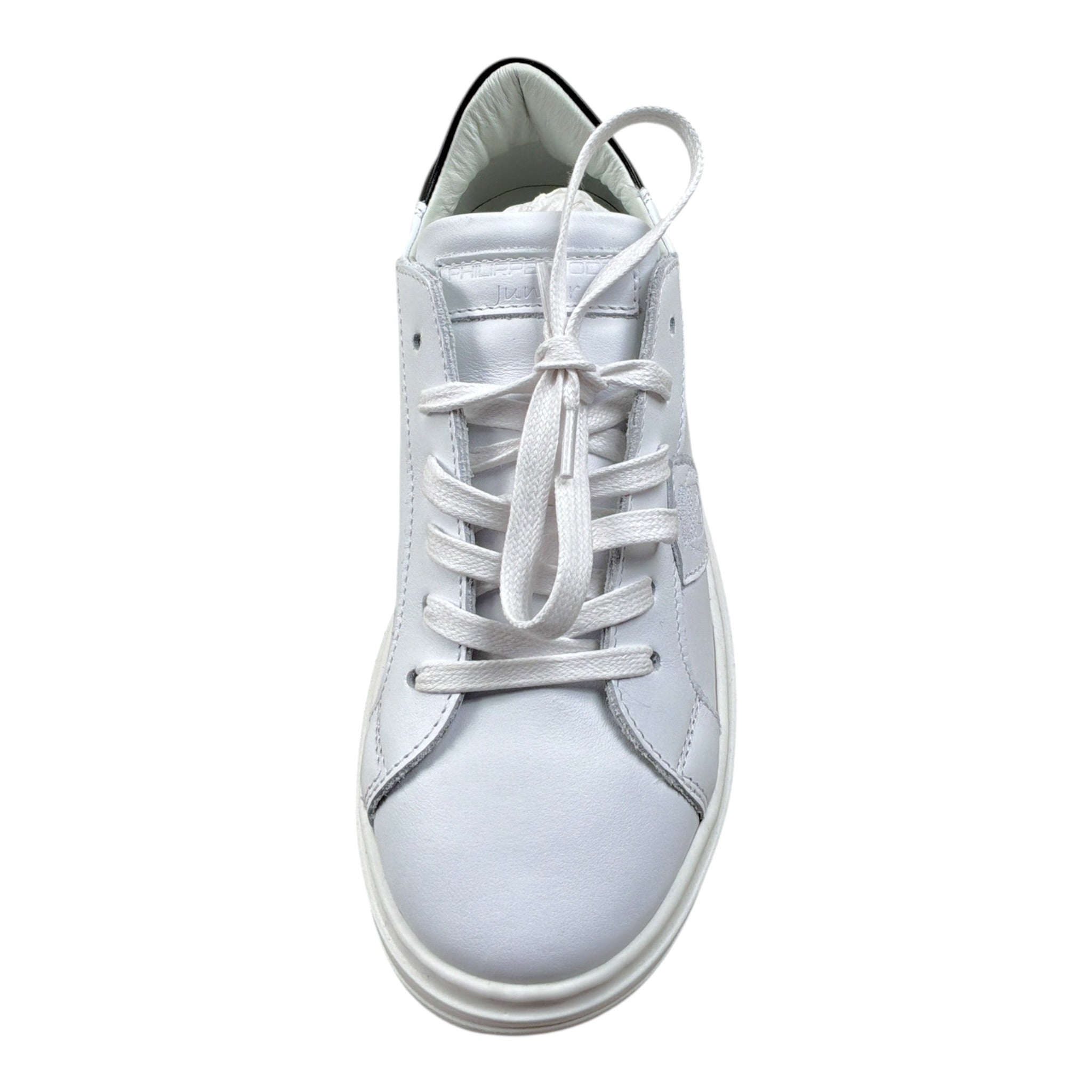Philipe Model Sneakers tinta unita con Lacci Bianco per Bambino BPL0LV1 BIANCO PHILIPE MODEL 