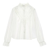 Philosophy Camicia Manica Lunga tinta unita Bianco per Bambina I1F304 BIANCO PHILOSOPHY 