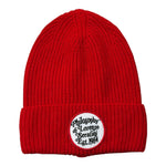 Philosophy Cappello tinta unita con Logo Rosso per Bambina PJP20C ROSSO PHILOSOPHY 