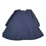 Piccola Ludo Abito Manica Lunga tinta unita Blu per Bambina BS9WB040 BLU PICCOLA LUDO 