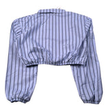Pinko Camicia Manica Lunga tinta unita Azzurro per Bambina KFCA011 AZZURRO PINKO 