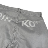 Pinko Jeans tinta unita con Stampa Logo Grigio per Bambina KFPA038 GRIGIO PINKO 