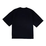 Pinko T-Shirt Girocollo tinta unita con Logo Blu per Bambina KFTS018 BLU PINKO 