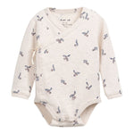 Play Up Body tinta unita con Stampa Panna per Neonata 0AR11202 PANNA PLAY UP 