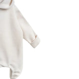 Play Up Tutina tinta unita con Cappuccio Panna per Neonato 0AR11501 PANNA PLAY UP 